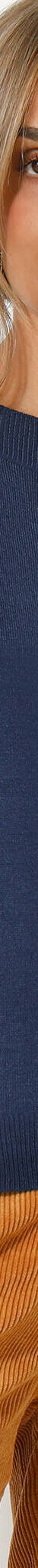 Pull col bateau manches 3/4, toucher doux (marine) Pull col bateau manches 3/4, toucher doux (marine)